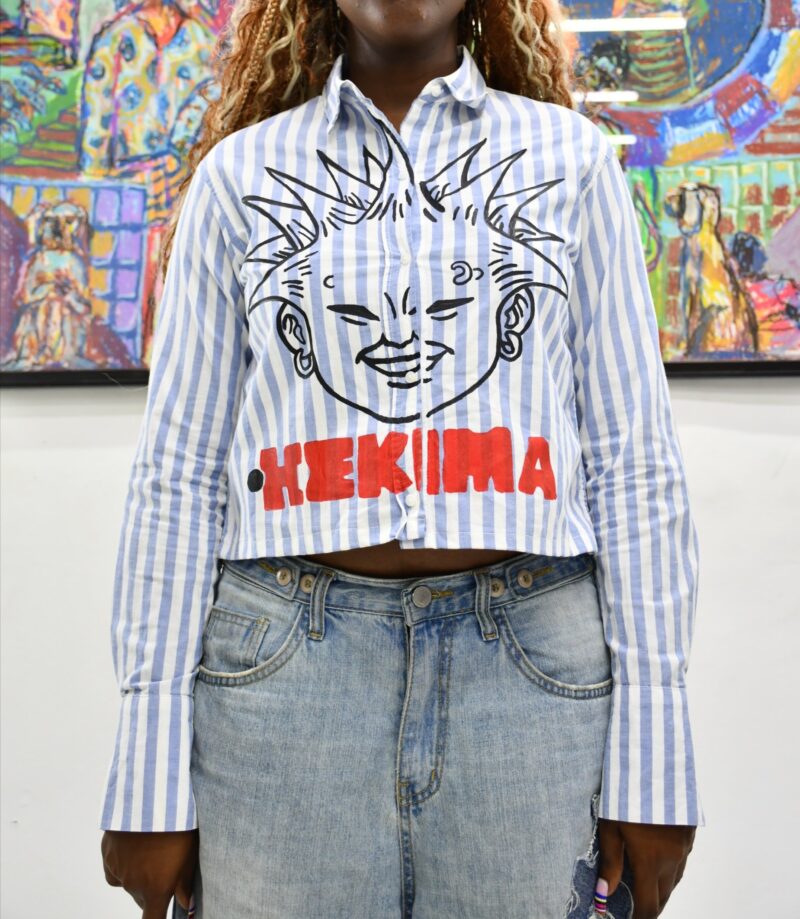 Handpainted crop shirt

Medium